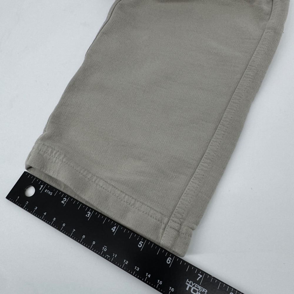 Buck Mason Mens Small Sweatpants Tan Gray Small Elastic Drawstring Cotton - Picture 9 of 9